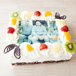 Persoonlijke fototaart