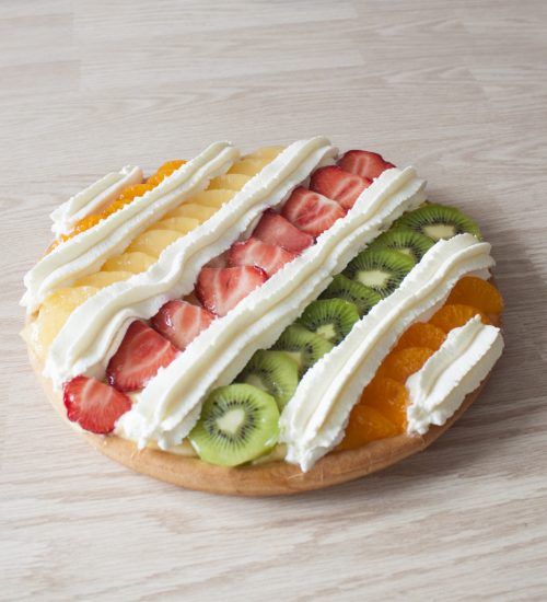 Vlaai met verse vruchten