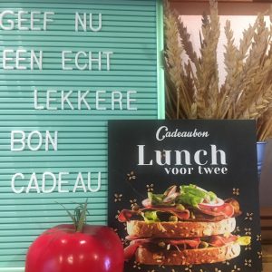 Lunch voor twee Cadeaubon