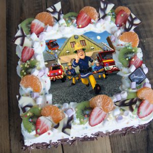 Brandweer Sam taart
