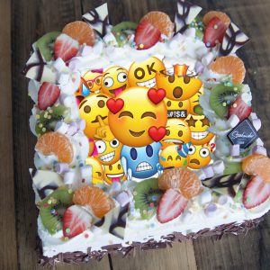 Emoji taart