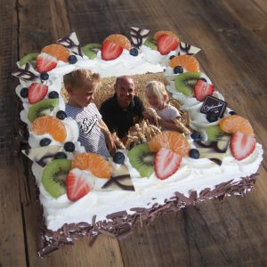 Persoonlijke fototaart