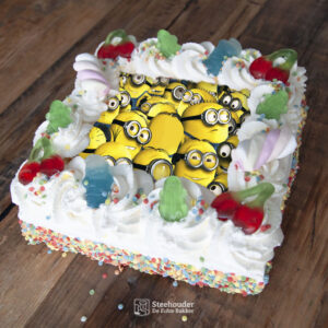 Minions taart