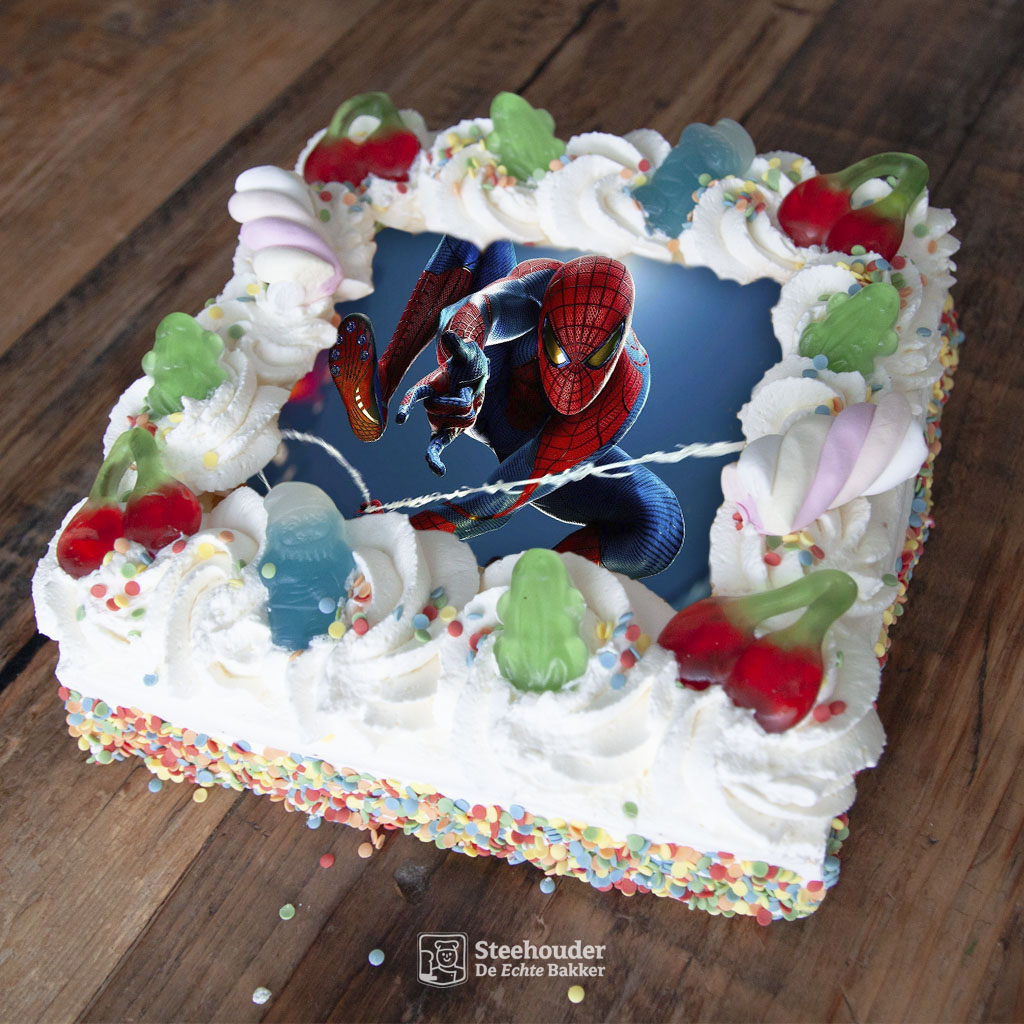 Spiderman Taart