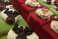 Kerst receptie gebak (6 stuks)