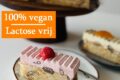 Vegan gebakje Aardbei (Lactose vrij)